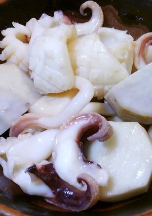 味つけ簡単！ハリイカのいも煮-レシピのメイン写真