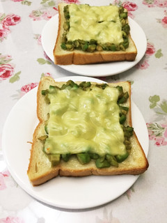 アボガドwithわさび醤油トースト-レシピのメイン写真