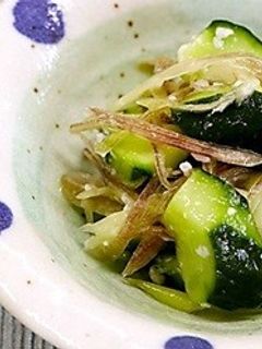 きゅうり塩麹あえ-レシピのメイン写真