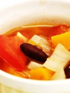 かぼちゃとお豆のスープ-レシピのメイン写真