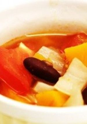 かぼちゃとお豆のスープ-レシピのメイン写真