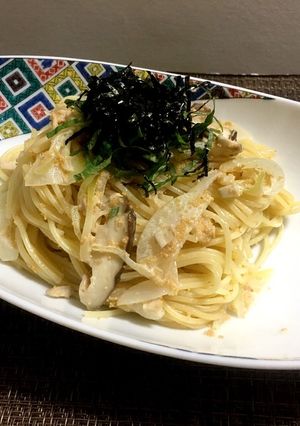 美川名産ふぐの子(卵巣糠漬け)パスタ-レシピのメイン写真