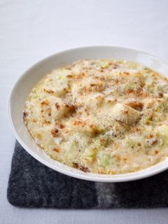 ポロねぎで【リーキのグラタン】-レシピのメイン写真