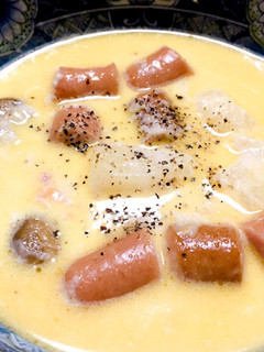 白菜とろとろあったかクリームスープ♡-レシピのメイン写真