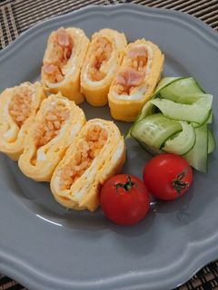 【簡単】卵焼き機でオムライス【お弁当】-レシピのメイン写真