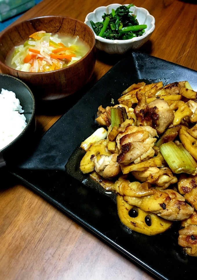 ご飯がすすむ♪鶏肉と長ネギの甘辛炒め-レシピのメイン写真