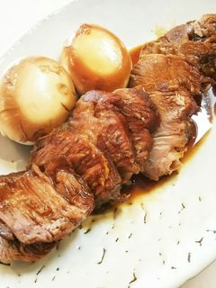 煮豚(ホエー漬け)+煮玉子-レシピのメイン写真