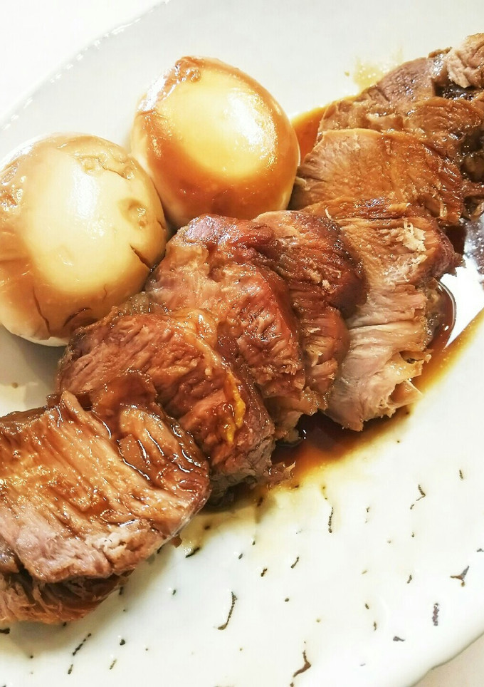 煮豚(ホエー漬け)+煮玉子-レシピのメイン写真
