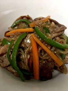 牛肉と糸こんにゃくの甘辛炒め-レシピのメイン写真