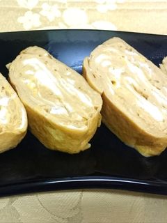 お弁当に!ふわふわメープル卵焼き-レシピのメイン写真