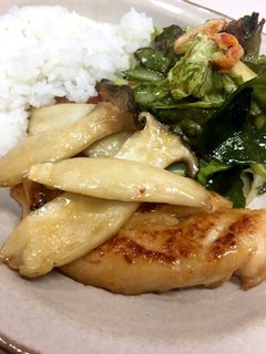 ササミとエリンギの甘辛炒め-レシピのメイン写真