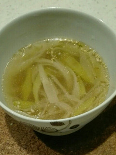 減塩 中華スープ(ネギ)-レシピのメイン写真