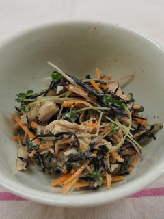 恵那どりのささみとひじきのサラダ-レシピのメイン写真