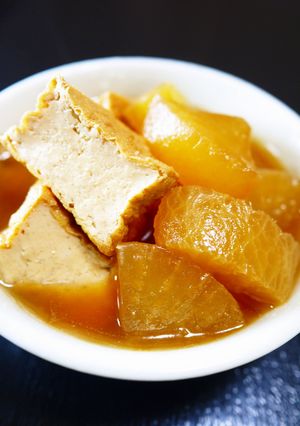 厚揚げと大根の煮物。(電気圧力鍋10分)-レシピのメイン写真