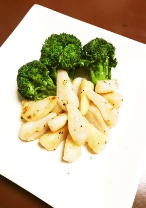 あこや貝貝柱のバター焼き-レシピのメイン写真