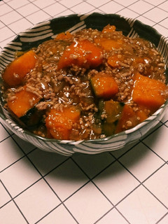 ☆カボチャのそぼろあん煮☆-レシピのメイン写真