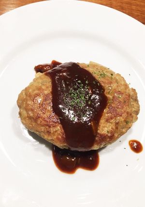 簡単！パン粉なしでも大丈夫！ハンバーグ！-レシピのメイン写真