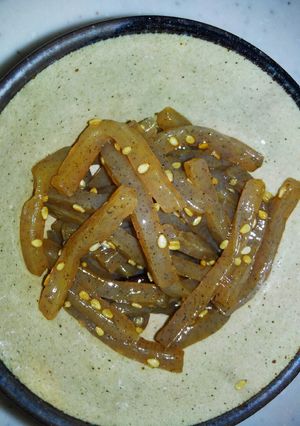 ピリ辛こんにゃく炒め-レシピのメイン写真