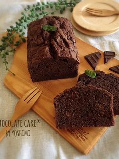 濃厚チョコレートケーキ♪-レシピのメイン写真
