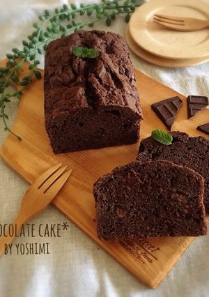 濃厚チョコレートケーキ♪-レシピのメイン写真
