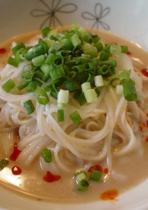 なんちゃって坦坦麺風♪冷やしそうめん-レシピのメイン写真