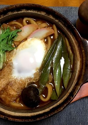 簡単♪味噌煮込みうどん♪-レシピのメイン写真