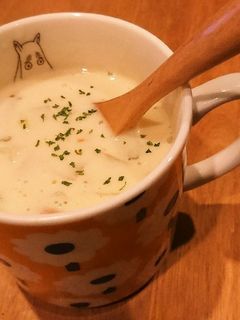 体ぽかぽか♪たっぷり野菜の豆乳みそスープ-レシピのメイン写真