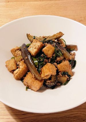 厚揚げと野菜のオイスターそぼろ炒め-レシピのメイン写真