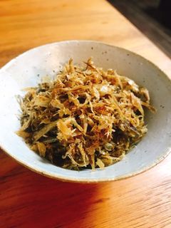 出汁がらで!佃煮!生ふりかけ!常備菜に!-レシピのメイン写真