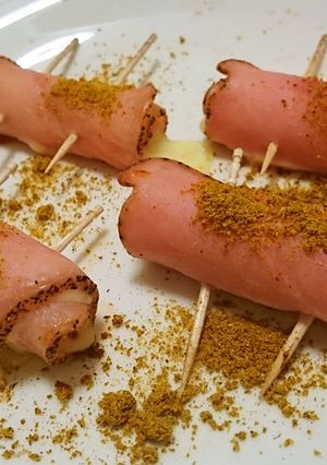 ハムととろけるチーズの焼きカレー-レシピのメイン写真