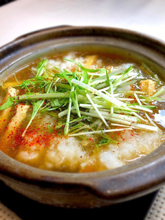 水菜と油揚げのみぞれ鍋-レシピのメイン写真