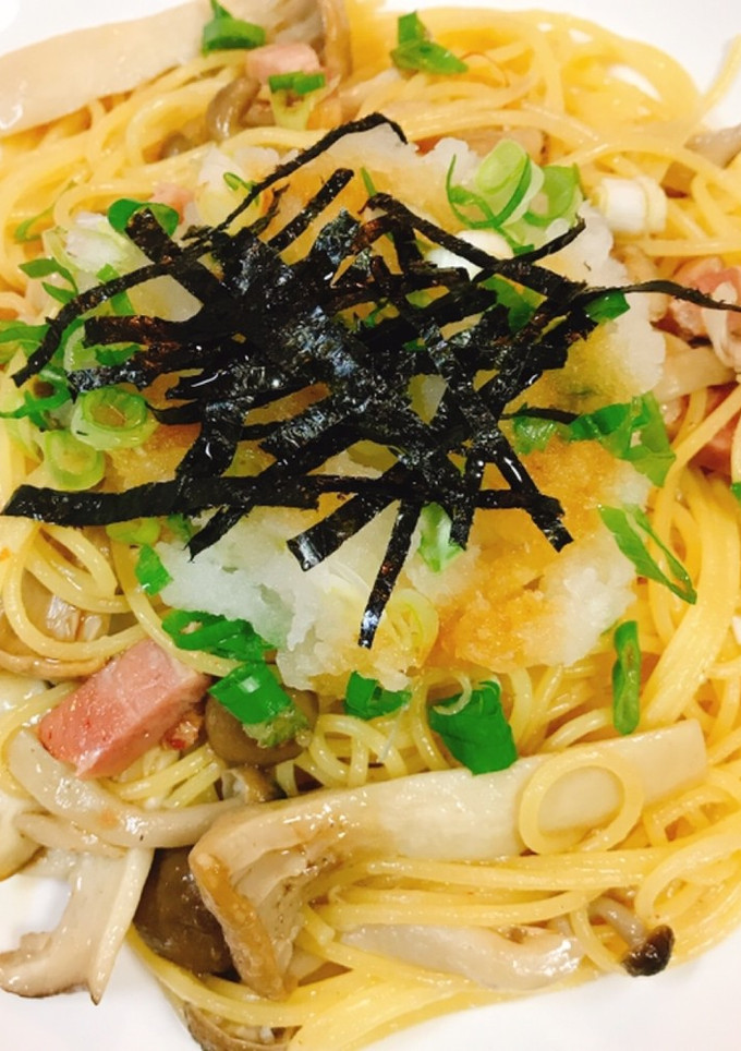 大根おろしときのこのパスタ-レシピのメイン写真