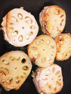 ダイエット 蓮根のはさみ焼き-レシピのメイン写真