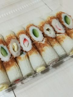 ちくわ×チーズ、きゅうり、カニカマ♠️-レシピのメイン写真