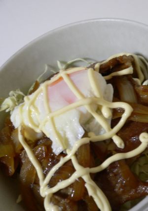 ☆照り豚丼★温卵添え☆-レシピのメイン写真