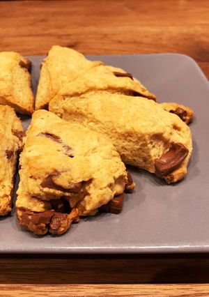 混ぜて焼くだけチョコレートスコーン-レシピのメイン写真