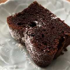 รูปของ 板チョコ1枚♪ガトーショコラ