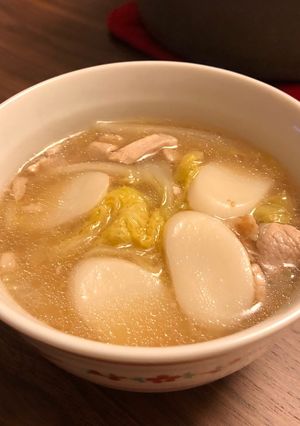 白菜豚肉トック！わが家の秘密レシピ！-レシピのメイン写真