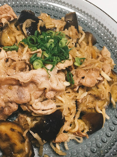 切干し大根と茄子の豚肉炒め-レシピのメイン写真