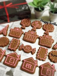 誕生日♪アイシングクッキー♪-レシピのメイン写真