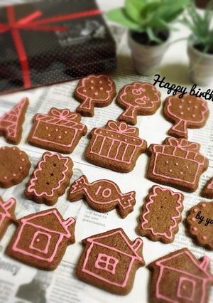 誕生日♪アイシングクッキー♪-レシピのメイン写真