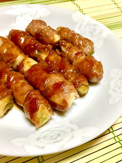 長ねぎの甘辛豚肉巻き-レシピのメイン写真