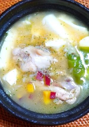 豆富入りサムゲタン-レシピのメイン写真