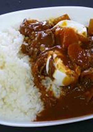 地中海カレーとゆで卵-レシピのメイン写真