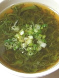 お酒のしめ♪めかぶの吸い物 柚子胡椒風味-レシピのメイン写真