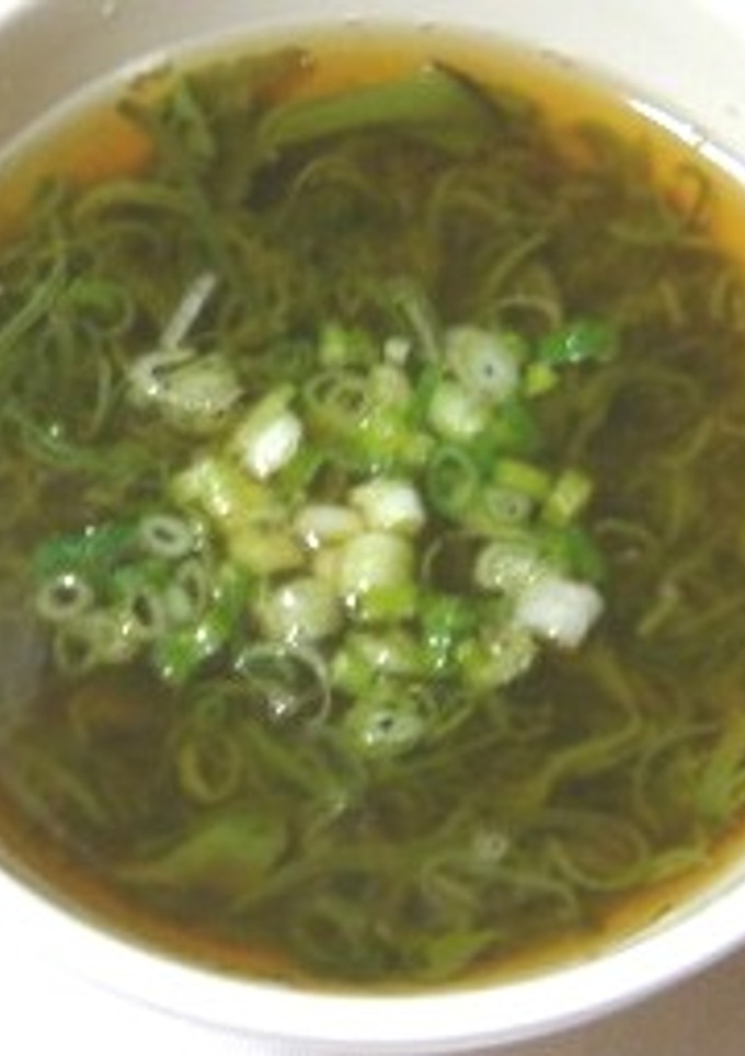 お酒のしめ♪めかぶの吸い物　柚子胡椒風味-レシピのメイン写真
