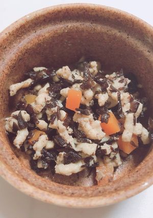 【離乳食 中後期】ひじきの煮物-レシピのメイン写真