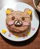 リラックマ チョコバナナ キャラケーキ