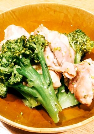 鶏肉とブロッコリー炒め-レシピのメイン写真