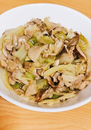美容栄養士の豚肉とキャベツのバター炒め☆-レシピのメイン写真